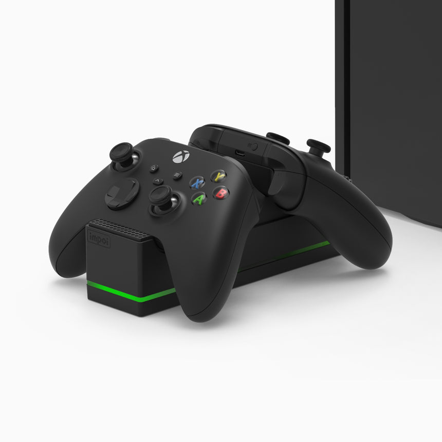 Dual Controller Charger with Battery Pack for Xbox Controller