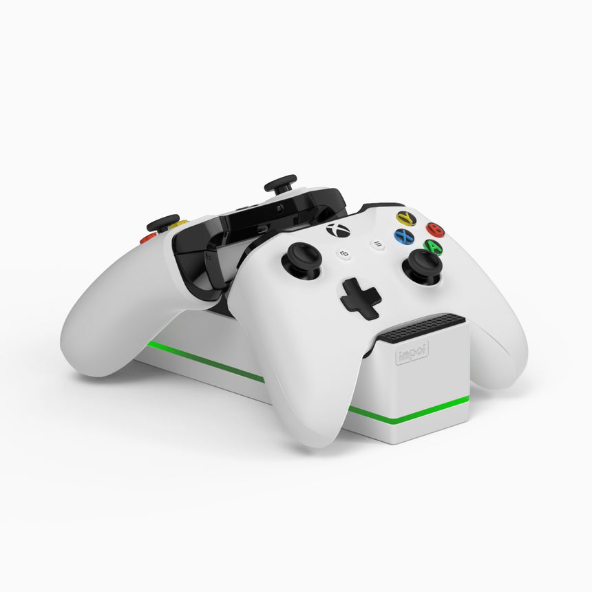 Dual Controller Charger with Battery Pack for Xbox Controller