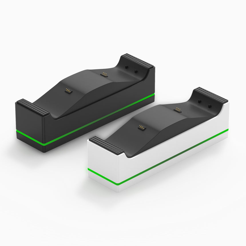 Dual Controller Charger with Battery Pack for Xbox Controller